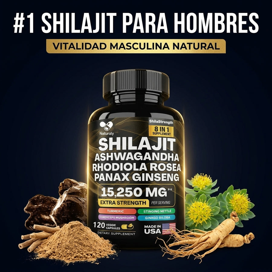 SHILAJIT + VITALIDAD MASCULINA