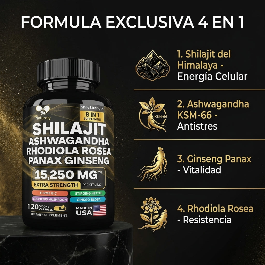PotenciaMax Shilajit - Imagen 2